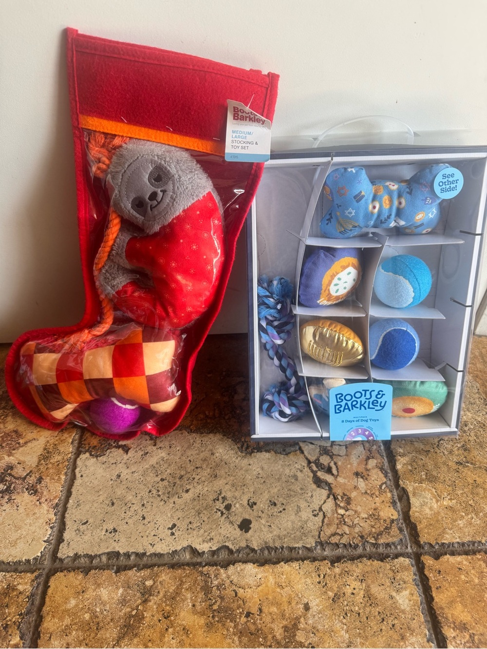 Boots & Barkley Dog Toy Stocking Sets for that adorable pet.